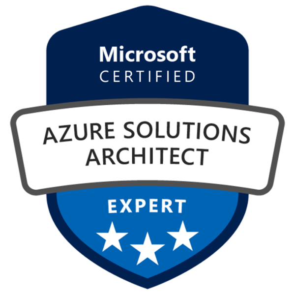 Certified Azure Solution Architect