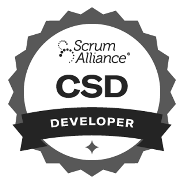 Certified Scrum Alliance Developers BW